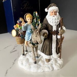 "St. Nicholas and The Christkind" Santa by Pipka